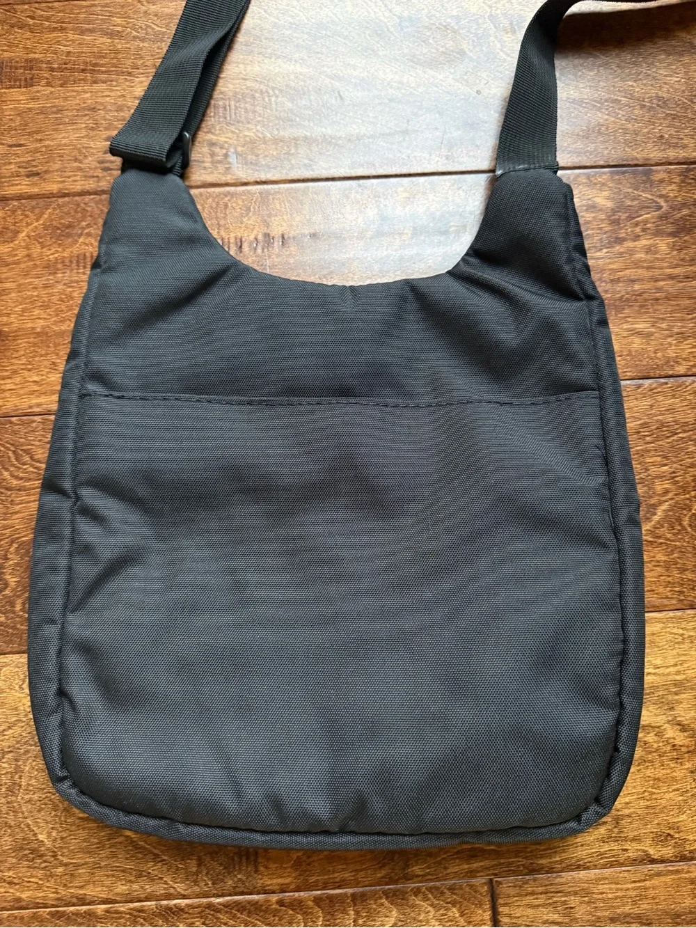 Rick Steves Black Crossbody Messenger Bag